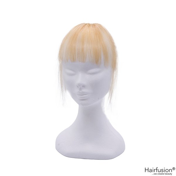 Oberkopf Haarteil mit Pony - ultra light - zum Einclippen - Länge 20 cm Haarmenge 10 g