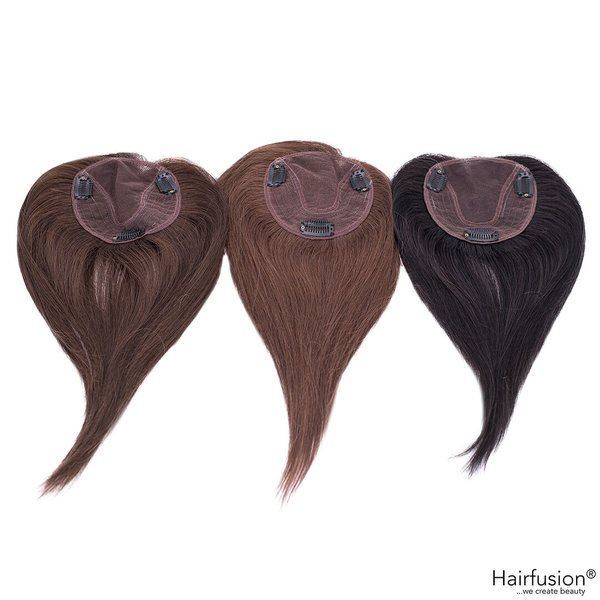 Oberkopf Haarteil - light PLUS - zum Einclippen - Länge 35 cm Haarmenge 30-35 g