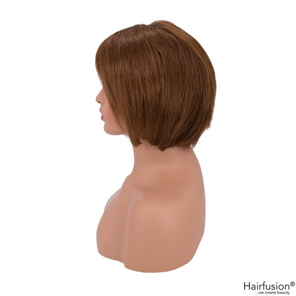 Echthaar Perücke - Chestnut Beauty - 20 cm - Lace Front