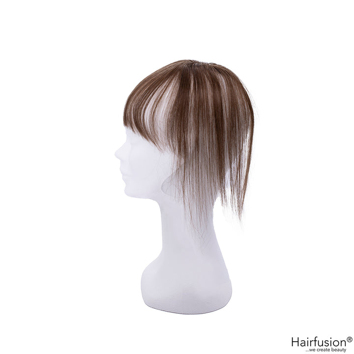 Oberkopf Haarteil mit Pony - ultra light - zum Einclippen - Länge 20 cm Haarmenge 10 g