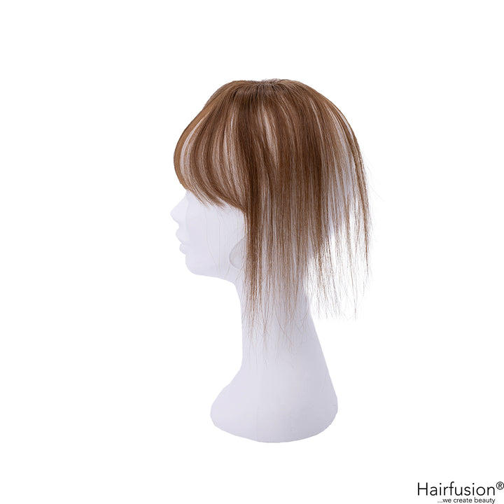 Oberkopf Haarteil mit Pony - ultra light - zum Einclippen - Länge 20 cm Haarmenge 10 g