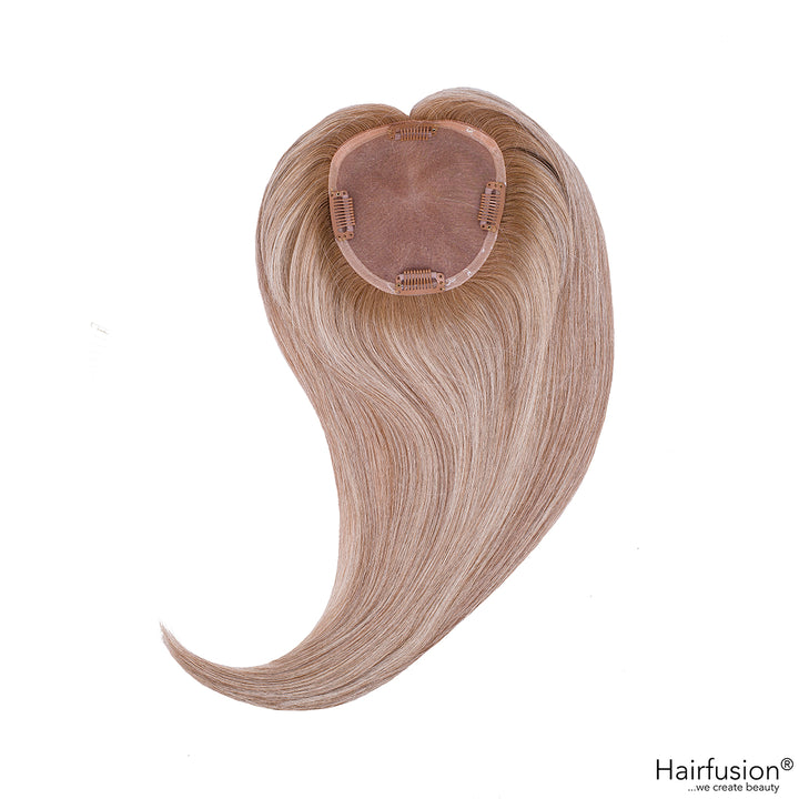 Oberkopf Haarteil - Silk Topper - zum Einclippen - Länge 40 cm Haarmenge 65 g
