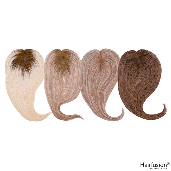 Oberkopf Haarteil - Silk Topper - zum Einclippen - Länge 40 cm Haarmenge 65 g