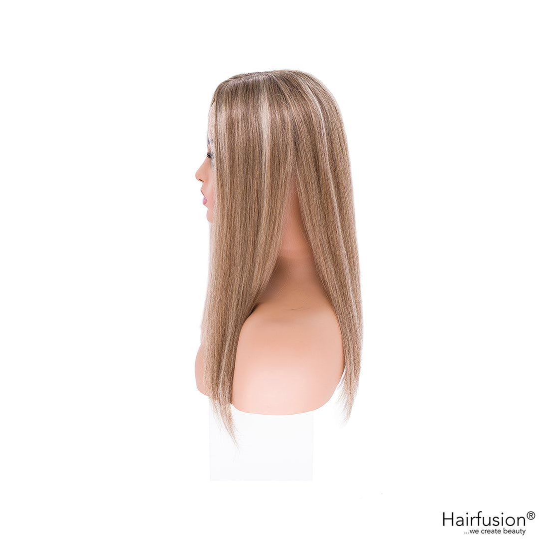 Oberkopf-Netzhaarteil zur Haarverdichtung - dauerhaft befestigt -