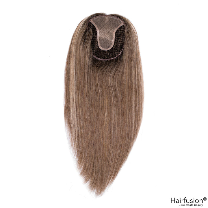 Oberkopf-Netzhaarteil zur Haarverdichtung - dauerhaft befestigt -