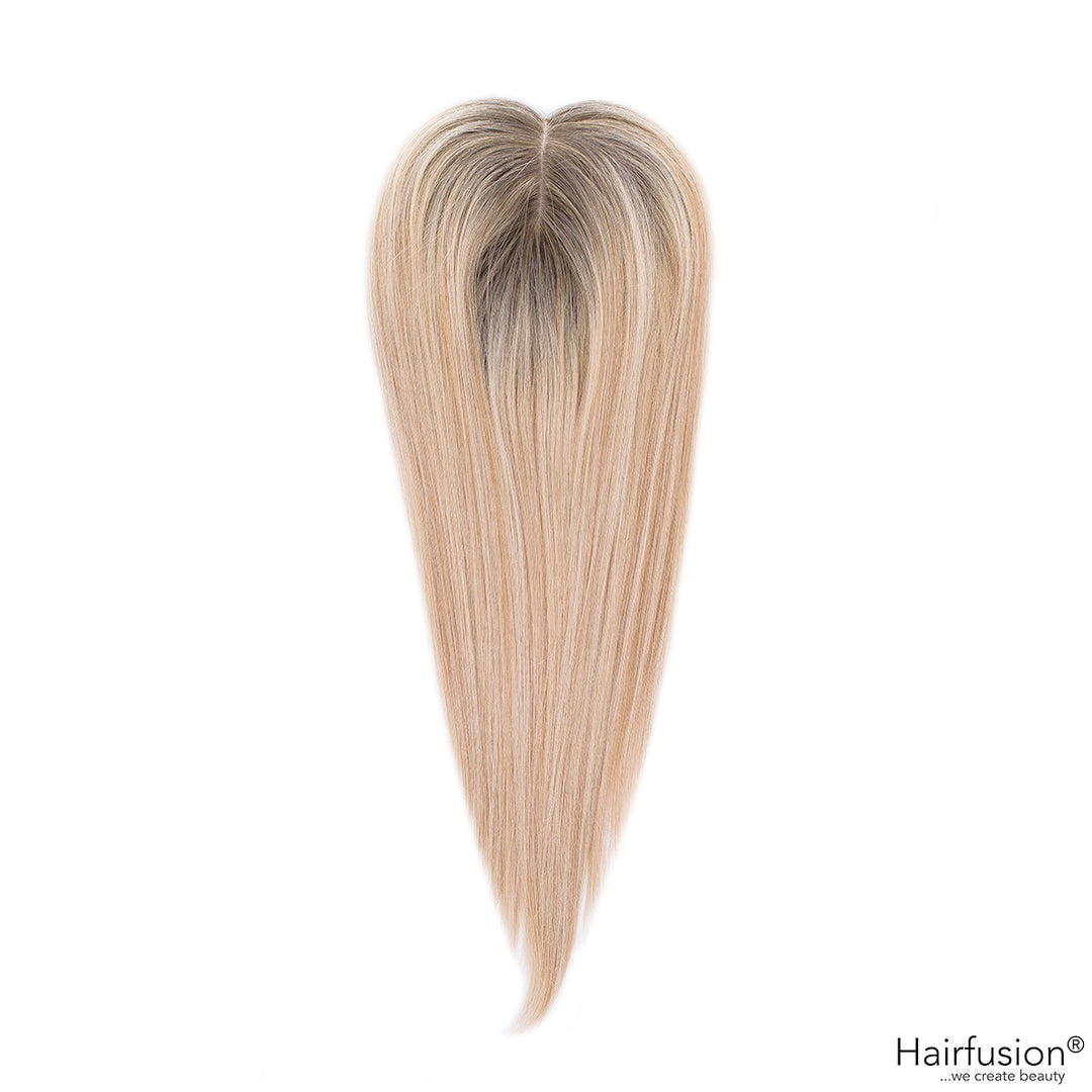 Oberkopf-Netzhaarteil zur Haarverdichtung - dauerhaft befestigt -