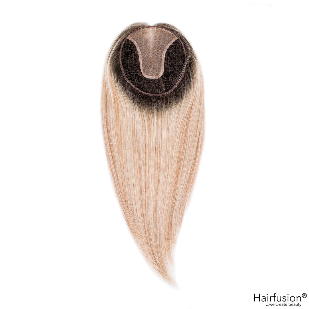 Oberkopf-Netzhaarteil zur Haarverdichtung - dauerhaft befestigt -