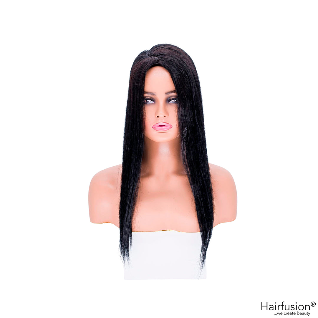 Oberkopf Haarteil - groß - zum Einclippen - Länge 50 cm Haarmenge 80 g