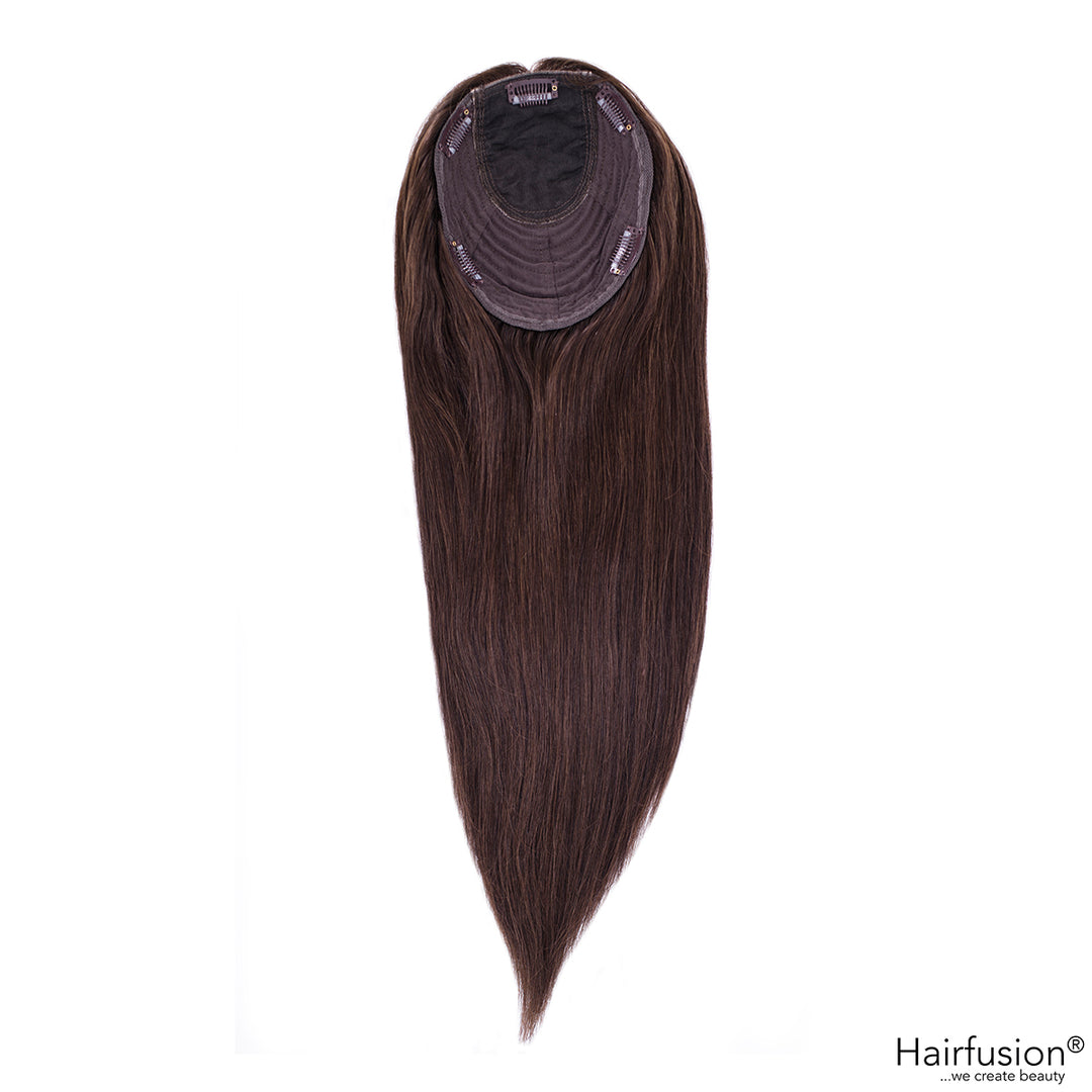 Oberkopf Haarteil - groß - zum Einclippen - Länge 50 cm Haarmenge 80 g