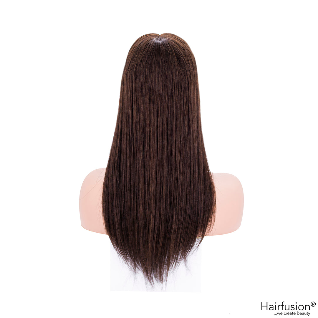 Oberkopf Haarteil - groß - zum Einclippen - Länge 50 cm Haarmenge 80 g