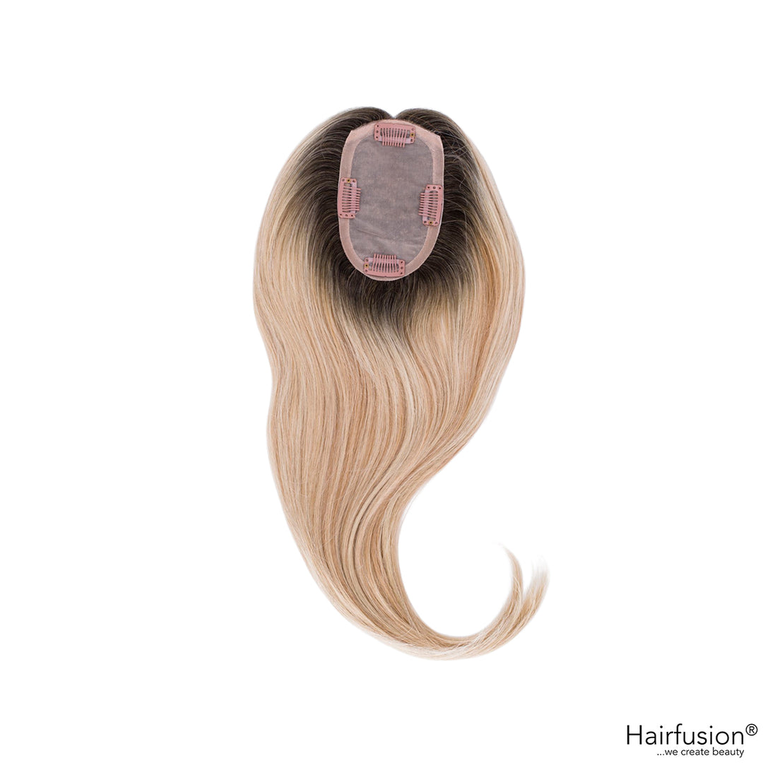 Oberkopf Haarteil - klein - zum Einclippen - Länge 50 cm Haarmenge 40 g