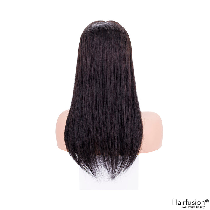 Oberkopf-Netzhaarteil zur Haarverdichtung - dauerhaft befestigt -