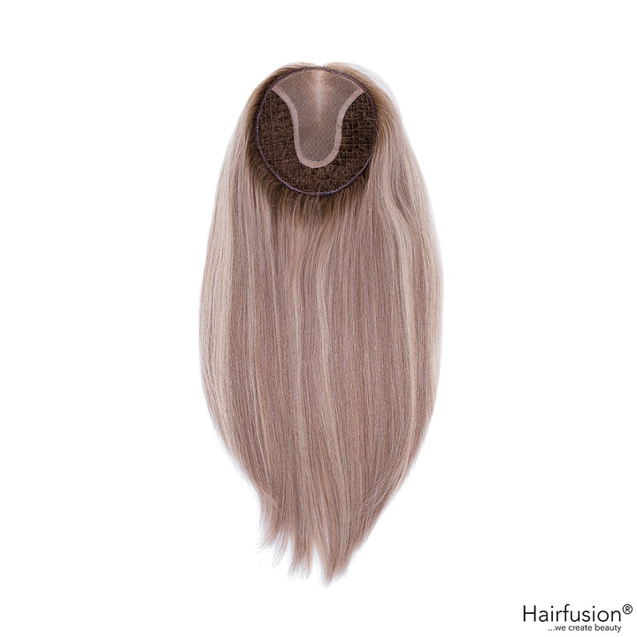 Oberkopf-Netzhaarteil zur Haarverdichtung - dauerhaft befestigt -