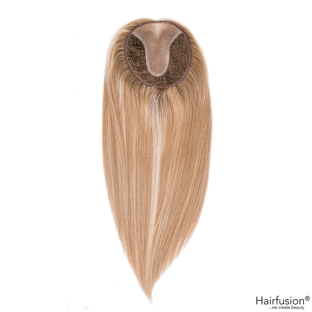 Oberkopf-Netzhaarteil zur Haarverdichtung - dauerhaft befestigt -