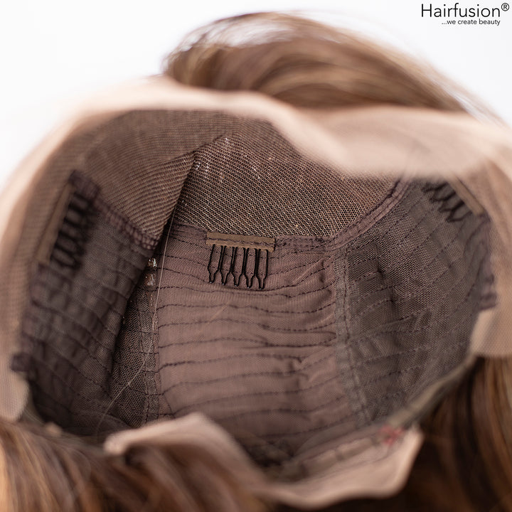 Echthaar Perücke Balayage braun - J. Lo